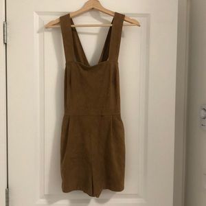 BB Dakota Suede Romper